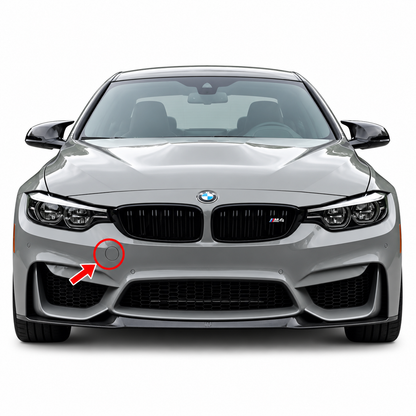 BMW M3 / M4 F80 / F82 / F83 pre-facelift / facelift 2014-2020 капаче за кука за теглене