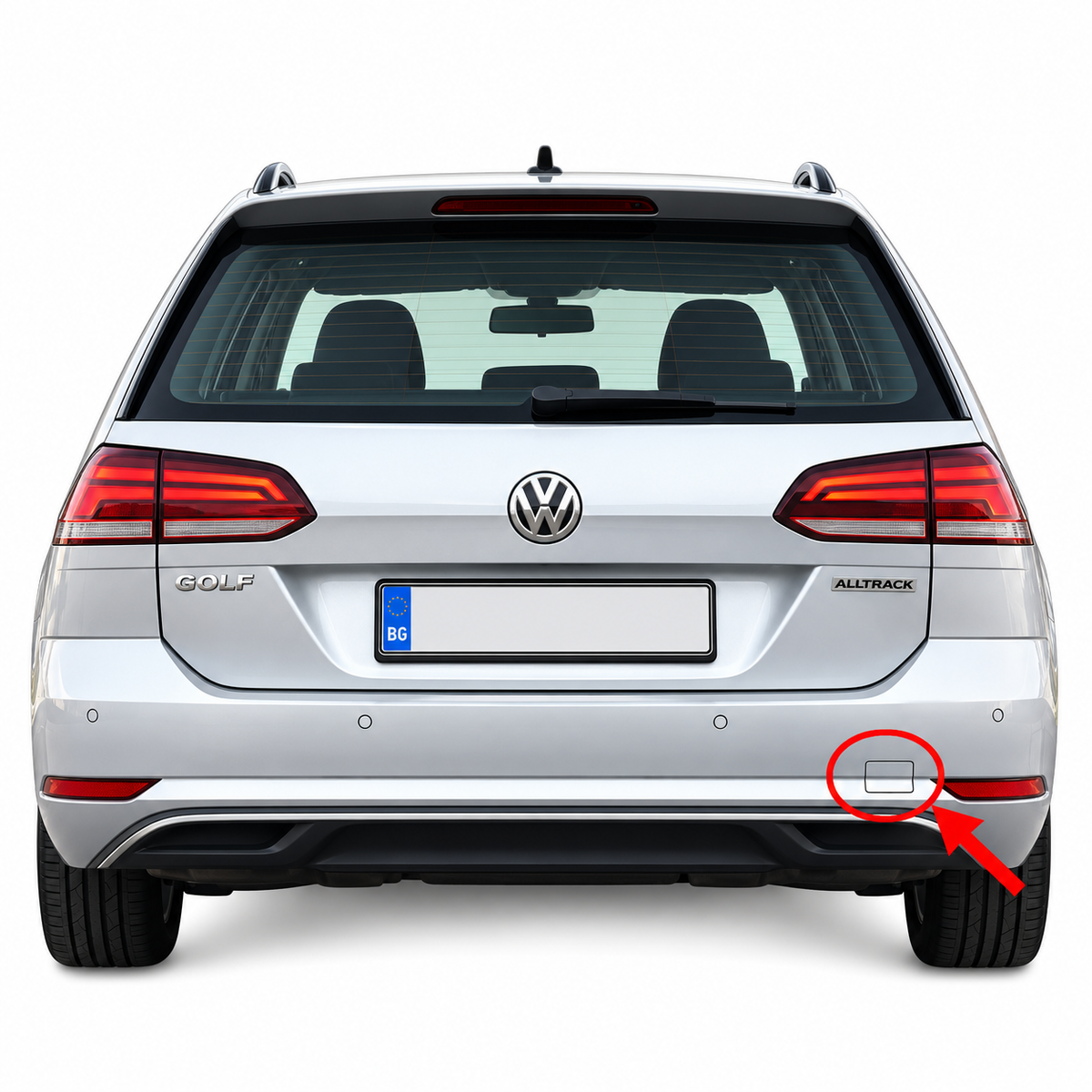 Volkswagen Golf Mk7 variant/combi/wagon pre-facelift 2013-2017 капаче за кука за теглене (Copy)