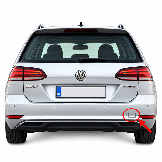 Volkswagen Golf Mk7 variant/combi/wagon pre-facelift 2013-2017 капаче за кука за теглене