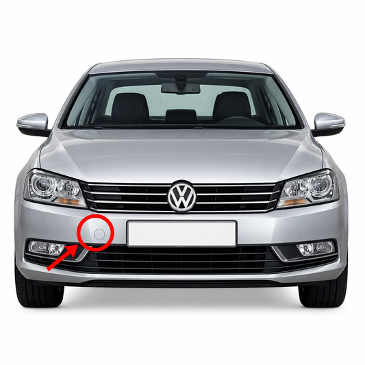 Volkswagen Passat B7 pre-facelift 2011-2015 капаче за кука за теглене