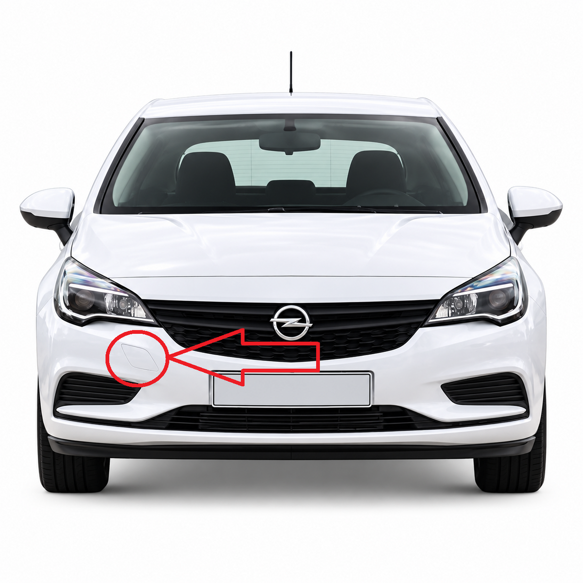 Opel Astra K 2015-2022 капаче за кука за теглене