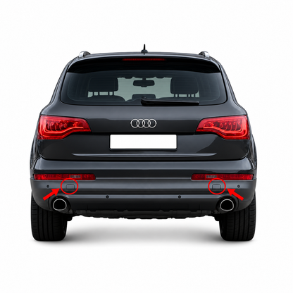 Audi Q7 4L facelift 2010-2015 капаче за кука за теглене