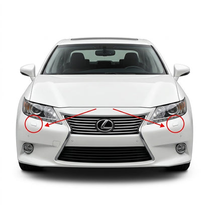 Lexus ES XV60 pre-facelift 2012-2015 капачета за пръскалки на фарове