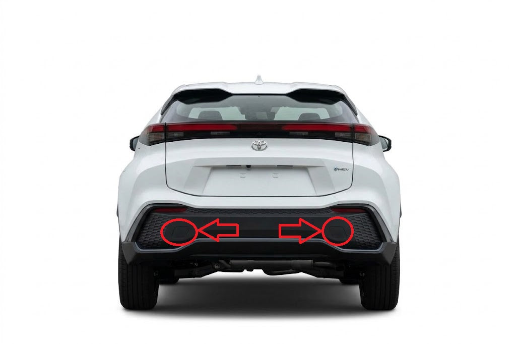 Toyota C-HR AX20 pre-facelift 2023-present капаче за кука за теглене