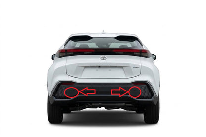 Toyota C-HR AX20 pre-facelift 2023-present капаче за кука за теглене