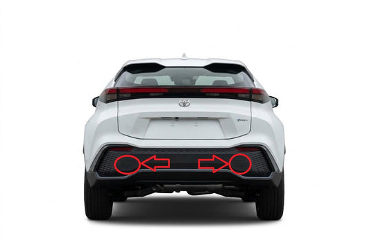 Toyota C-HR AX20 pre-facelift 2023-present капаче за кука за теглене