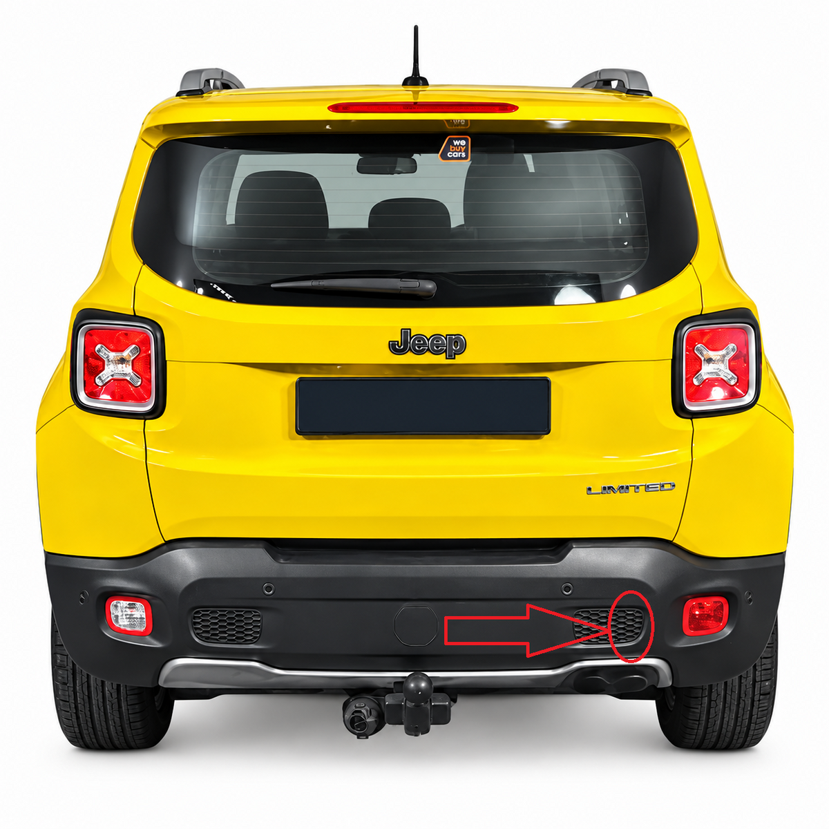 Jeep Renegade BU / BV 2014-2023 капаче за кука за теглене