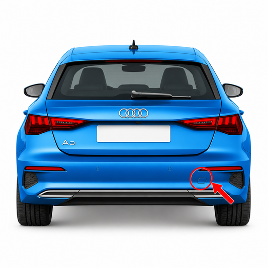 Audi A3 Sportback 8Y pre-facelift 2020-2024 капаче за кука за теглене
