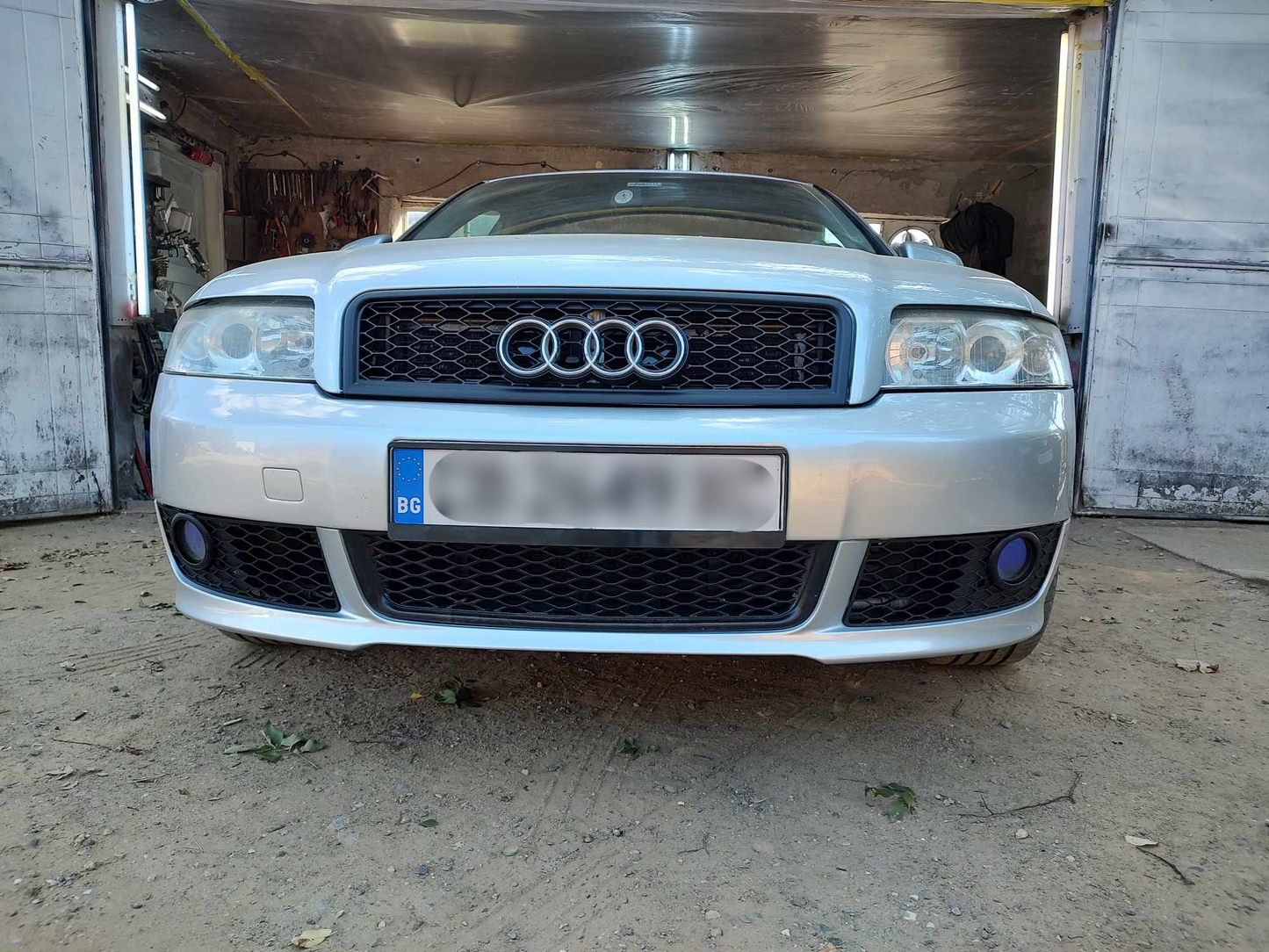 Audi A4 B6 решетки за S-line броня
