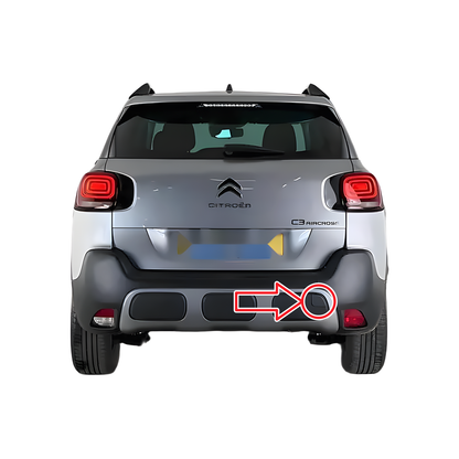 Citroen C3 Aircross I / A88 facelift 2021-2024 капаче за кука за теглене