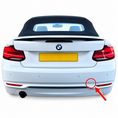 BMW 2 Series F22 / F23 pre-facelift / facelift 2013-2021 капаче за кука за теглене