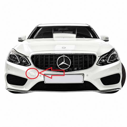 Mercedes-Benz E-Class W212 AMG Line facelift 2013-2016 капаче за кука за теглене