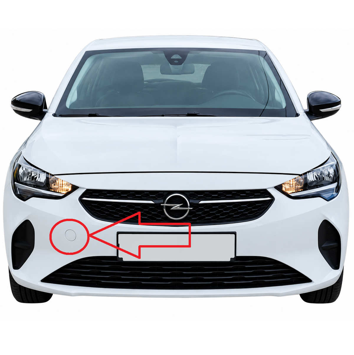 Opel / Vauxhall Corsa F 2019-present капаче за кука за теглене