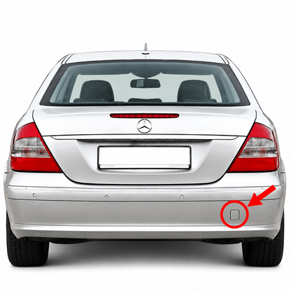 Mercedes-Benz E-Class W211 pre-facelift 2006-2009 капаче за кука за теглене