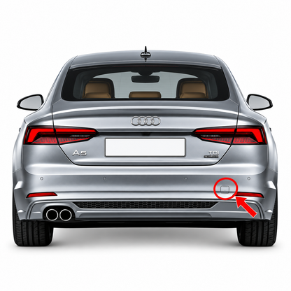 Audi A5 / S5 F5 S-line pre-facelift 2016-2019 капаче за кука за теглене