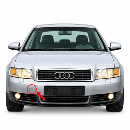 Audi A4 B6 pre-facelift 2000-2004 капаче за кука за теглене