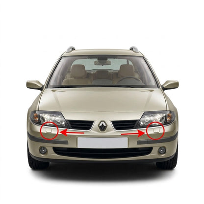 Renault Laguna MK2 Phase 1 Pre-Facelift 2001–2005 капачета за пръскалки на фарове