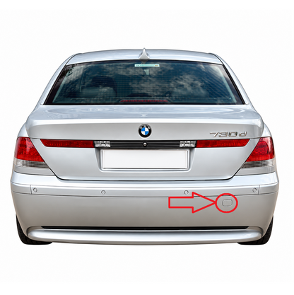 BMW 7 Series E65 E66 facelift 2005-2008 капаче за кука за теглене