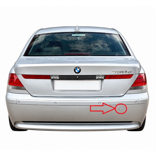 BMW 7 Series E65 E66 facelift 2005-2008 капаче за кука за теглене