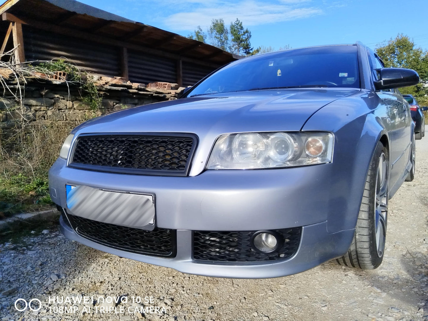 Audi A4 B6 решетки за S-line броня