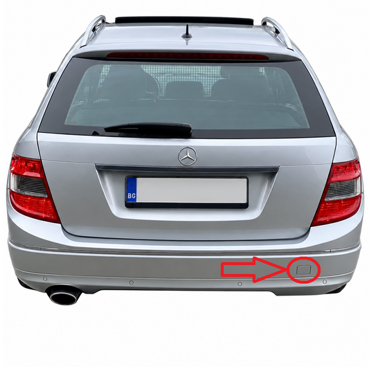 Mercedes-Benz C-Class T-Modell S204 pre-facelift 2007-2011 капаче за кука за теглене