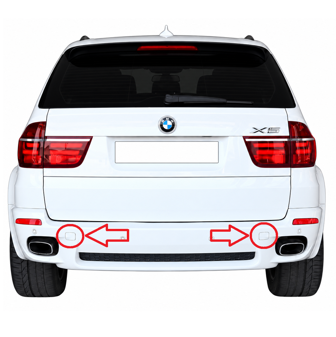 BMW X5 E70 M Sport 2007-2013 капаче за кука за теглене