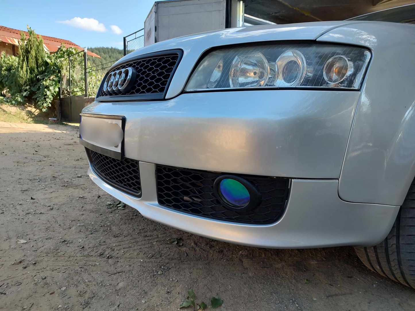 Audi A4 B6 решетки за S-line броня