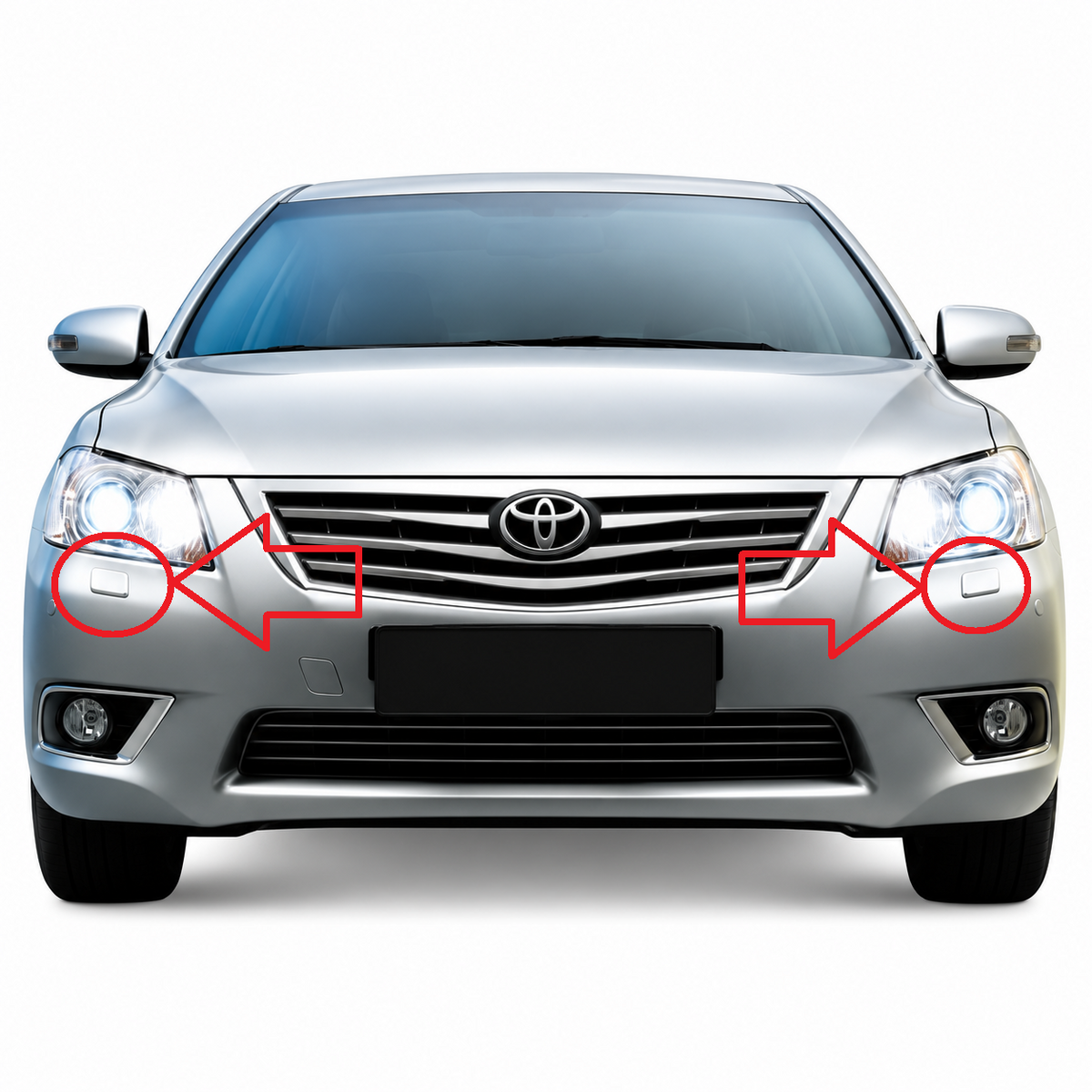 Toyota Camry / Aurion XV40 2008-2011 капачета за пръскалки на фарове