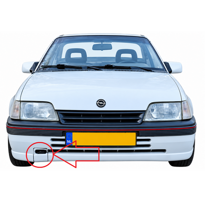 Opel Kadett E Frisco facelift 1990-1991 капаче за кука за теглене