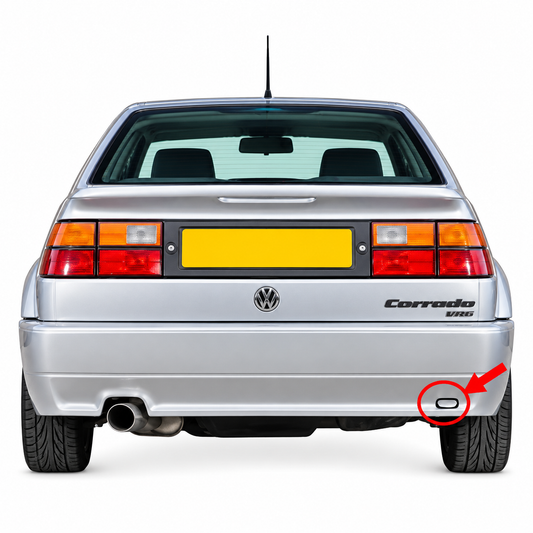 Volkswagen Corrado Type 53i pre-facelift 1988-1995 капаче за кука за теглене