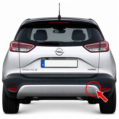 Opel Crossland X I pre-facelift 2017-2020 капаче за кука за теглене