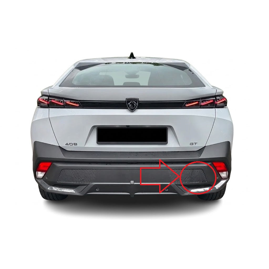 Peugeot 408 P54 Fastback pre-facelift 2022-2026 капаче за кука за теглене