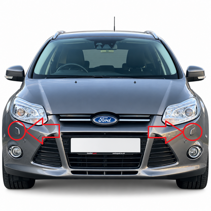 Ford Focus Mk3 pre-facelift 2011-2014 капачета за пръскалки на фарове