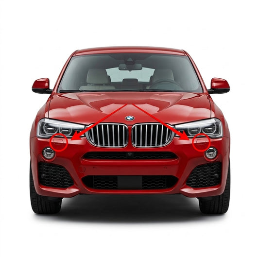 BMW X4 F26 pre-facelift 2014-2018 капачета за пръскалки на фарове