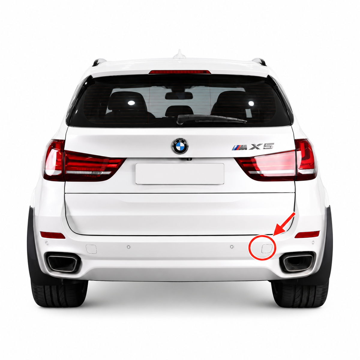 BMW X5 F15 M-Sport 2013-2018 капаче за кука за теглене