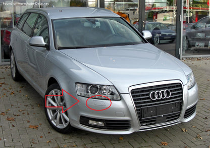 AUDI A6 C6 4F Facelift 2008-2011 капачета за пръскалки на фарове