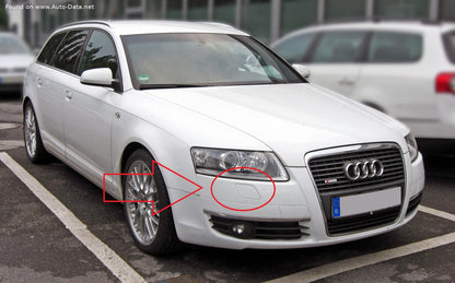 AUDI A6 C6 4F Pre-Facelift 2004-2008 капачета за пръскалки на фарове