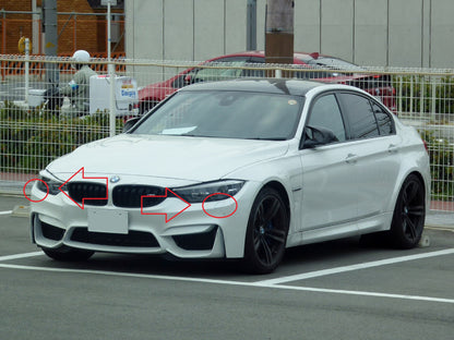 BMW F82 M4 Coupe 2014-2020 капачета за пръскалки на фарове