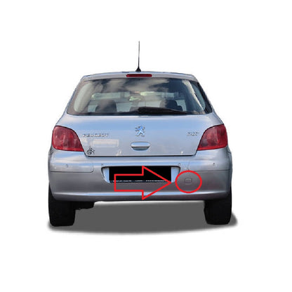 Peugeot 307 T5 Hatchback pre-facelift / facelift 2001-2007 капаче за кука за теглене