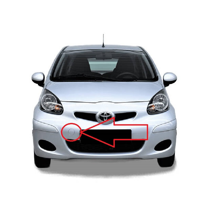 Toyota Aygo I AB10 pre-facelift 2005-2009 капаче за кука за теглене