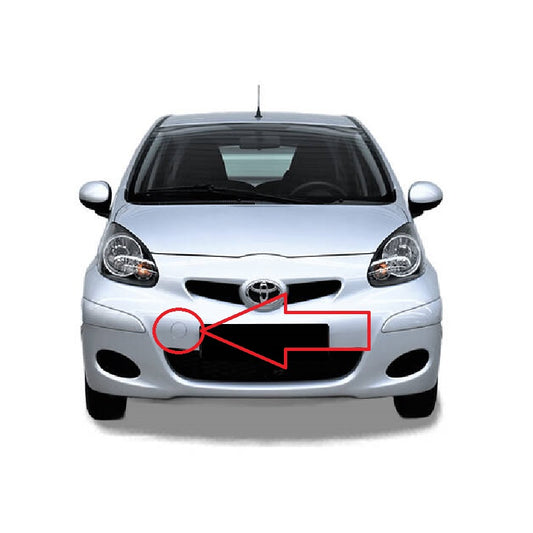 Toyota Aygo I AB10 pre-facelift 2005-2009 капаче за кука за теглене