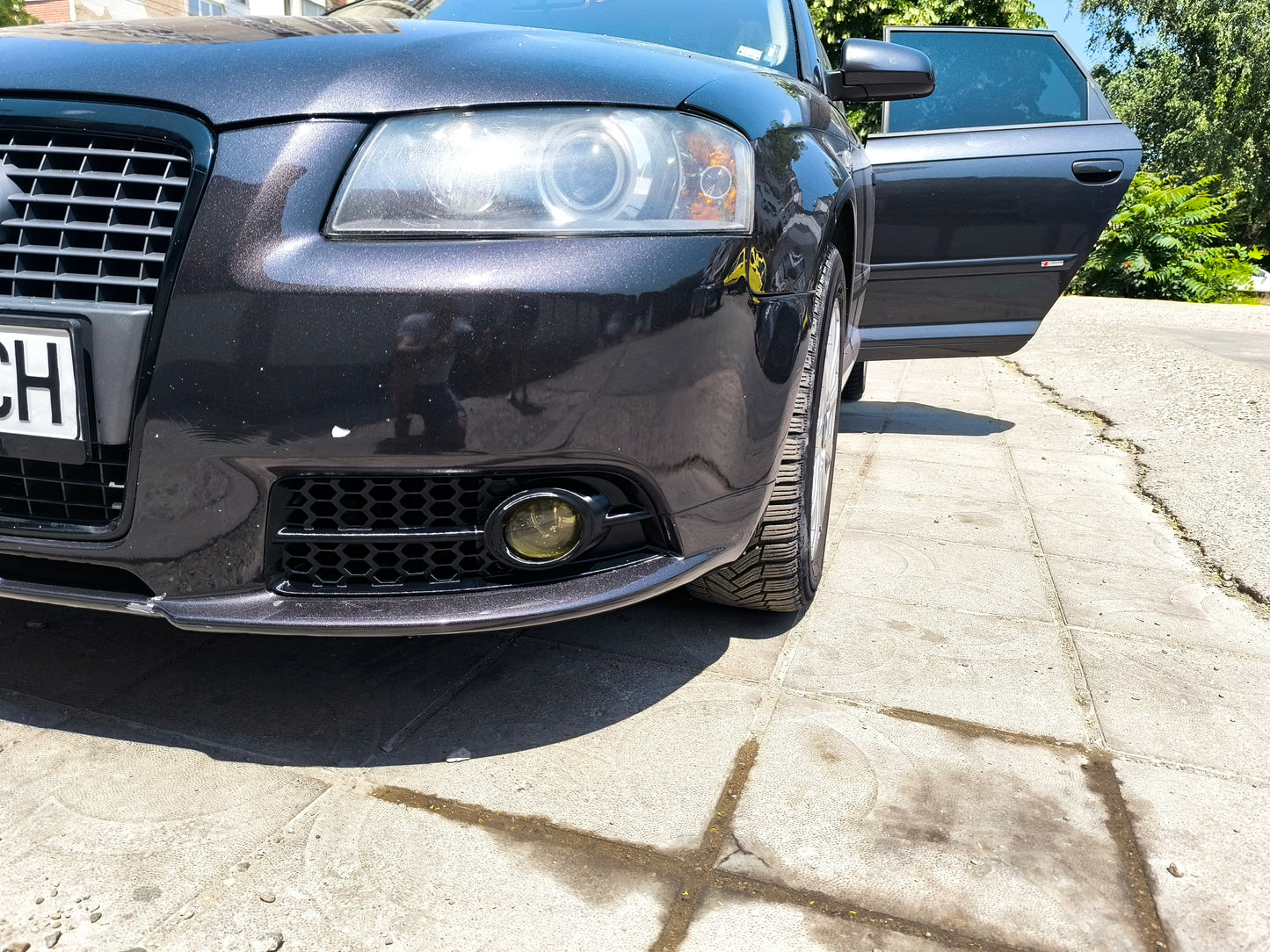 AUDI A3 8P Решетки за S-line броня
