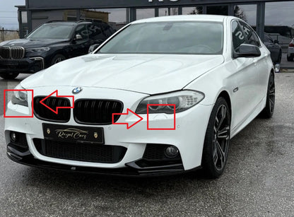 BMW F10 M-tech 2010-2016 капачета за пръскалки на фарове