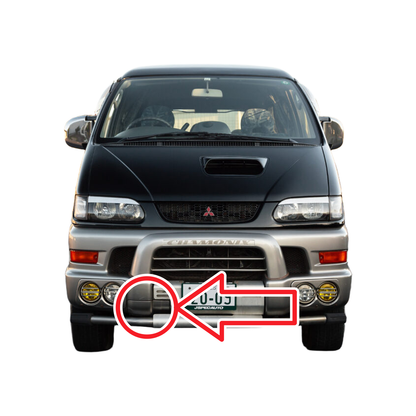 Mitsubishi Delica Space Gear IV / L400 1996-2007 капаче за кука за теглене