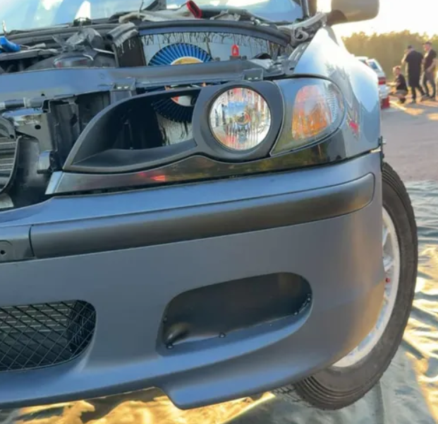 BMW E46 FACELIFT Въздуховод за фар