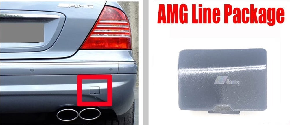 Mercedes-Benz S-Class W220 AMG 1999-2005 капаче за кука за теглене