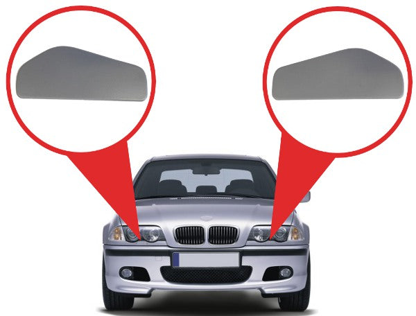 BMW E46 Facelift Sedan 2001-2006 капачета за пръскалки на фарове