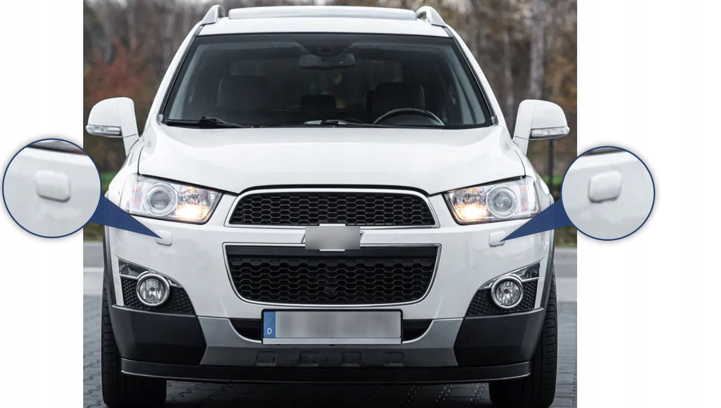 Chevrolet Captiva Facelift 2011-2015 капачета за пръскалки на фарове