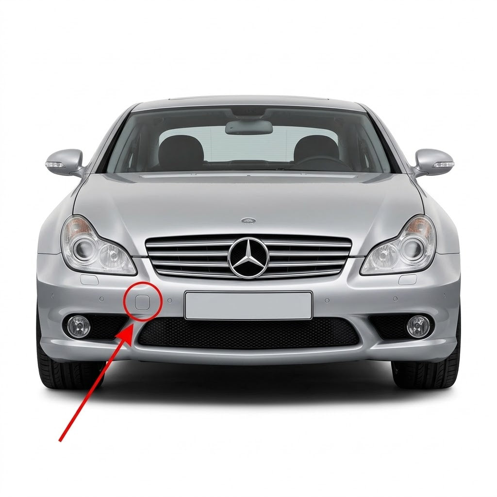 Mercedes-Benz CLS C219 AMG pre-facelift 2004-2008 капаче за кука за теглене