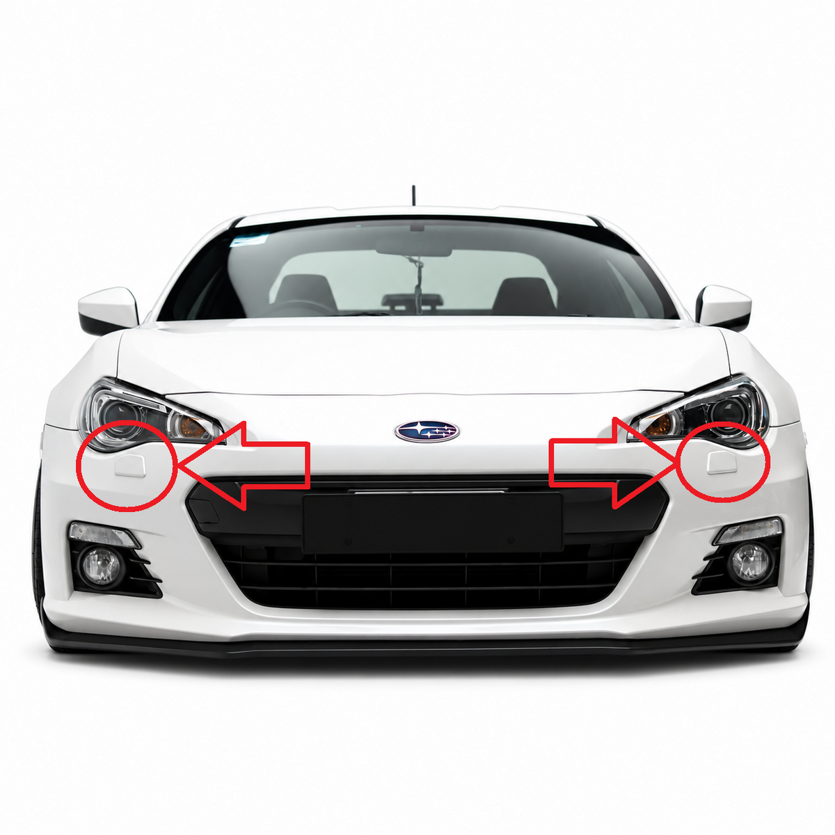 Subaru BRZ ZC6 pre-facelift 2012-2016 капачета за пръскалки на фарове